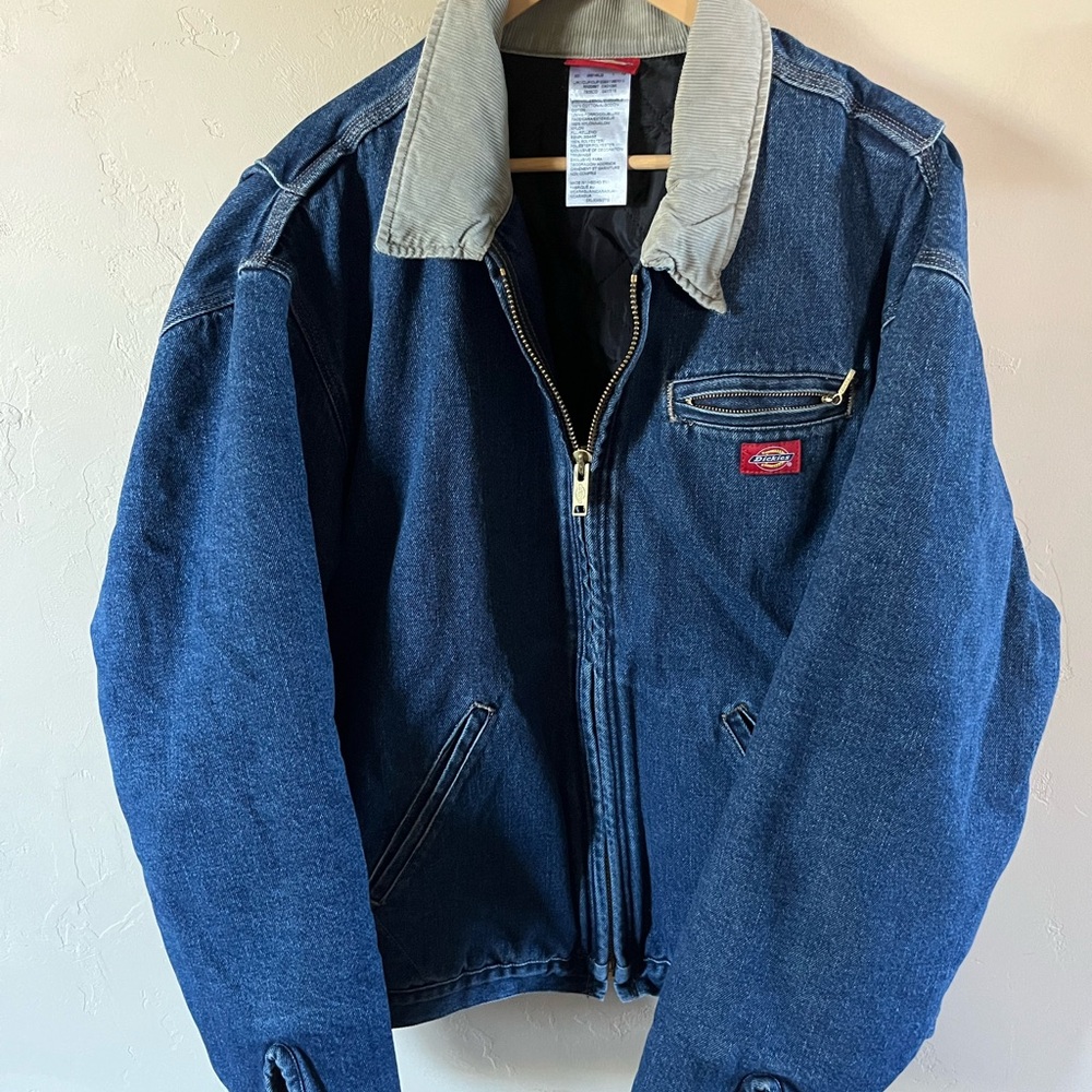 Dickies denim work jacket size 2xl